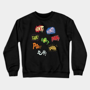 Radioactive Man Sound Effects Crewneck Sweatshirt